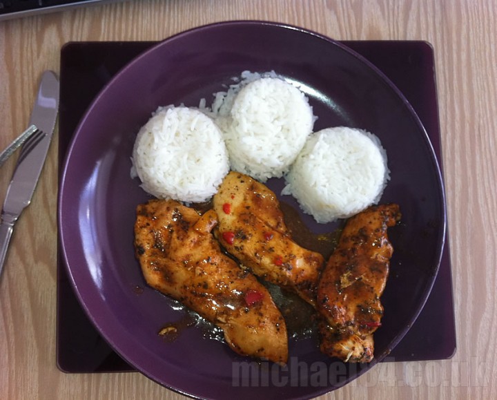chicken-mixedherbs-rice