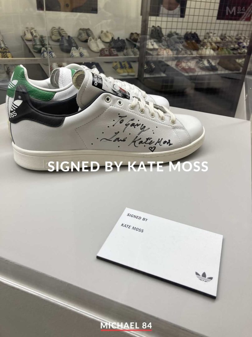 Adidas Originals Trainers Signed By Kate Moss