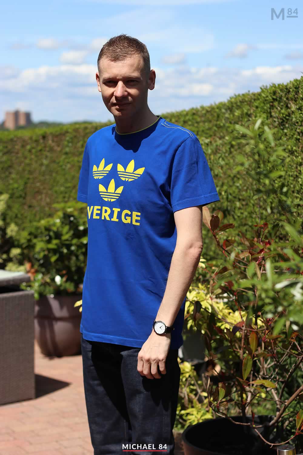 The Adidas Sverige T-Shirt For A Casual Summer Outfit | Michael 84
