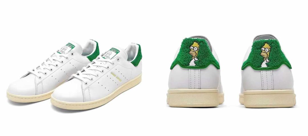 Adidas Stan Smith x Homer Simpson