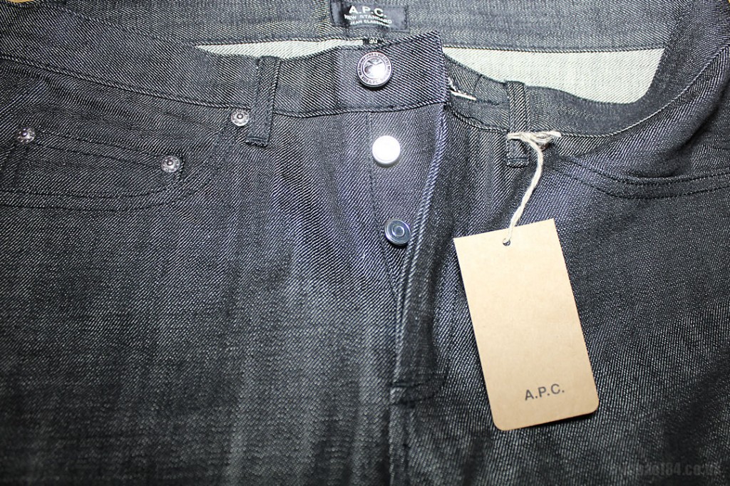 A.P.C Jeans Made From Raw Denim