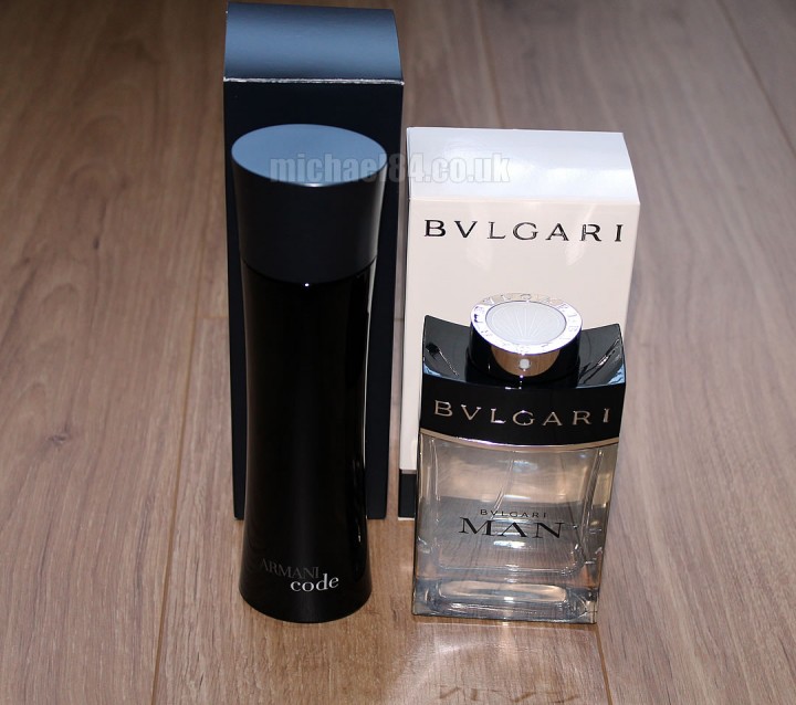 Bvlgari MAN And Armani Code EDT: Large 