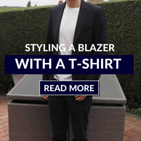 How To Style A Blazer With A T-Shirt - Outfit Combinations