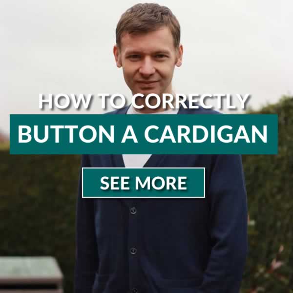 How To Button A Cardigan Correctly