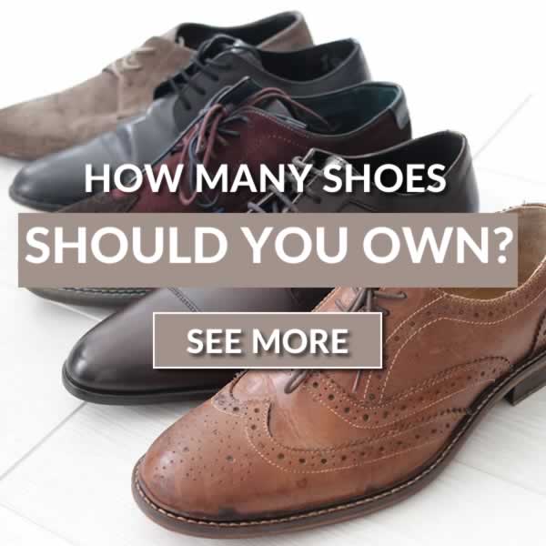 How Many Shoes Should A Man Own?