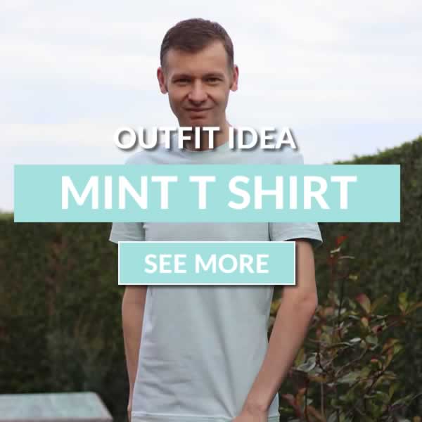 Mint Green T Shirt Outfit Idea