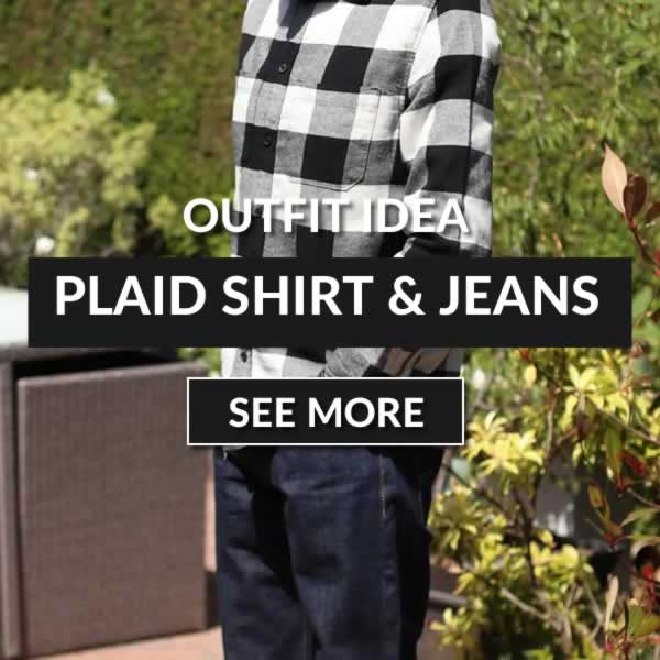 Plaid Shirt And Jeans Outfit