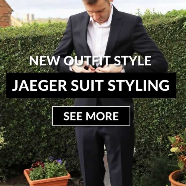 Navy Jaeger Suit Outfit And Review