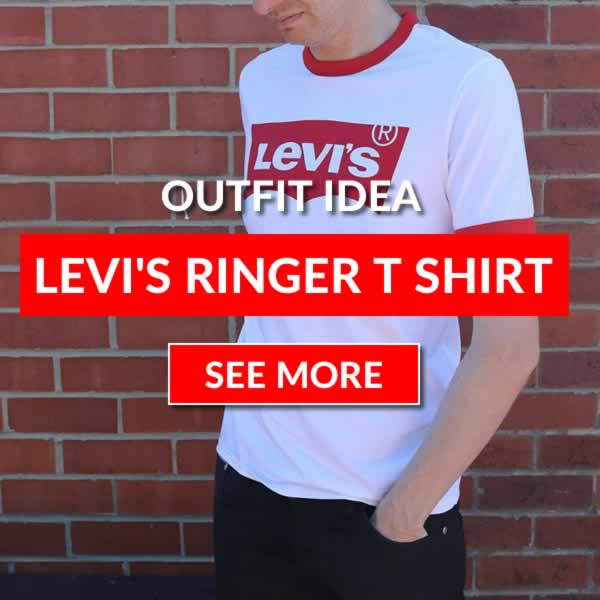 Levi's Ringer T Shirt Outfit Idea