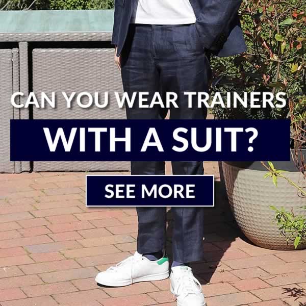 Can You Wear Trainers With A Suit