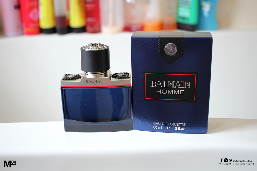 Balmain store men's fragrance