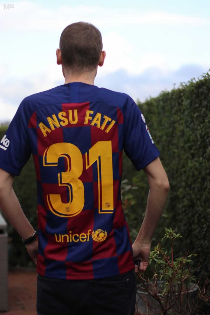 Ansu Fati 31 Barcelona Shirt 2019-20 - Michael 84