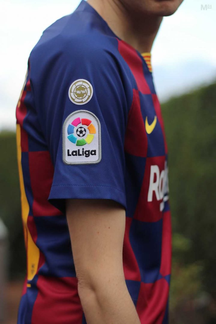 Barcelona Home Shirt Sleeve Patches