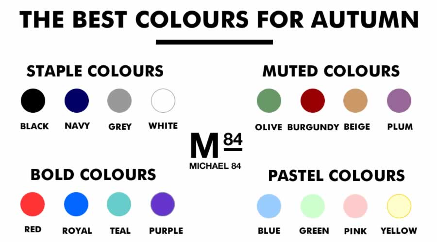 The Best Colours To Wear In Autumn - Michael 84