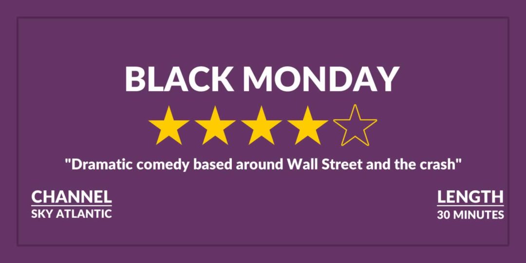 Black Monday TV Show Sky Atlantic
