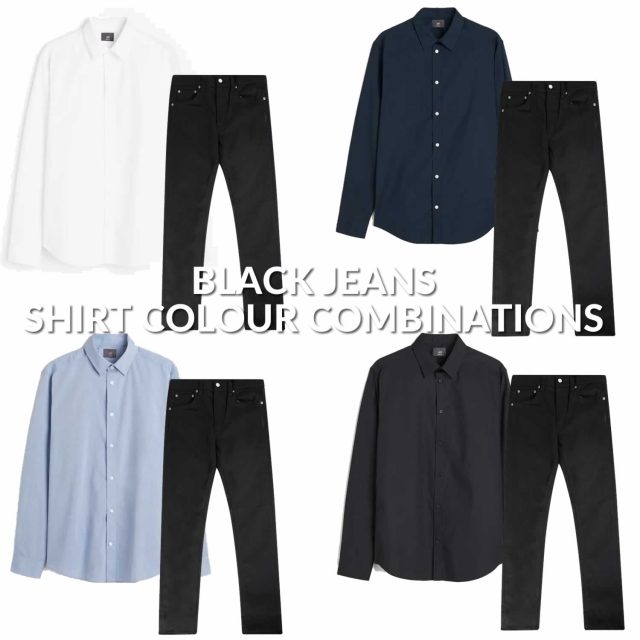 What To Wear With Black Jeans: 8 Men's Outfit Ideas & Best Ways To ...