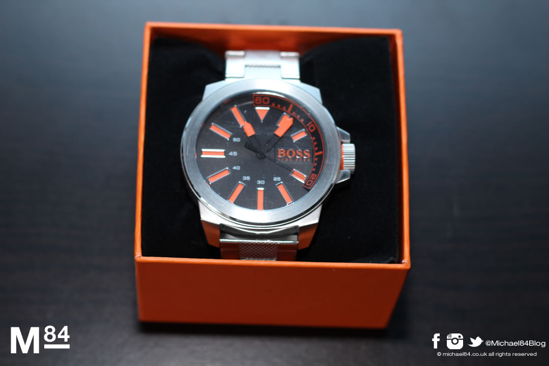 boss orange new york watch