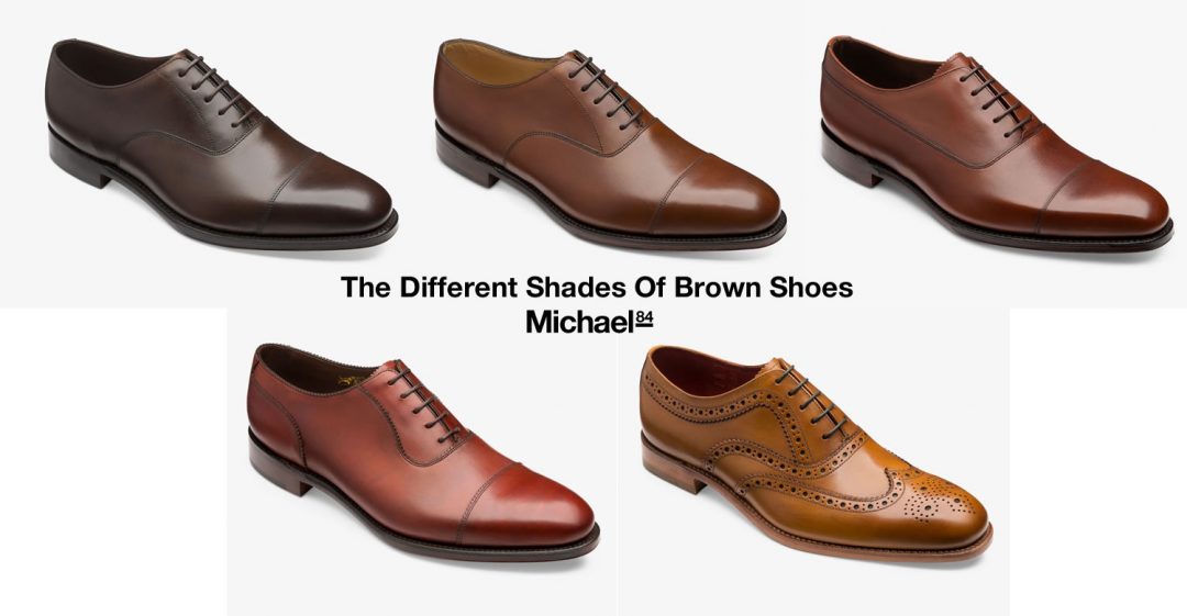 The Different Colours Of Brown Shoes For Men