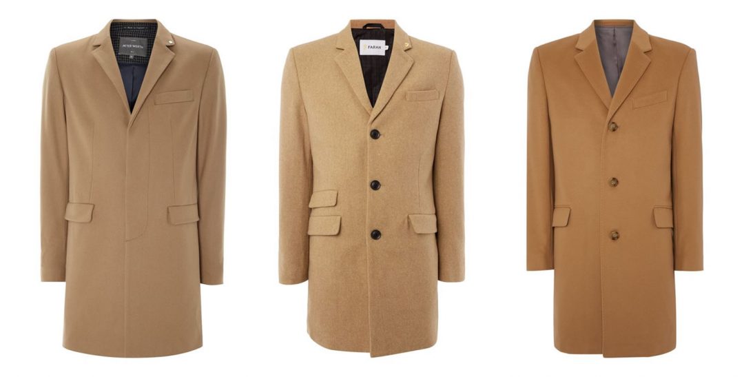 High Street Camel Overcoats