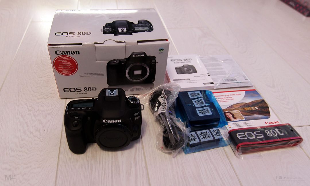 Canon 80D Unboxing