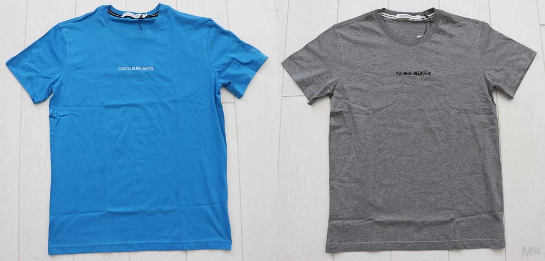 New In The Wardrobe: Calvin Klein T Shirts With Small Text Branding - Michael 84