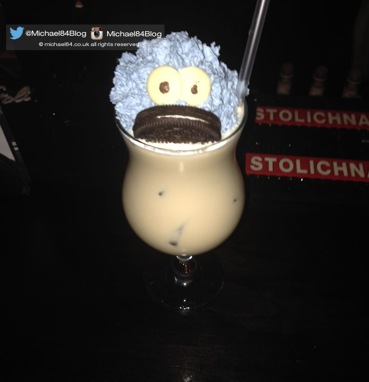 Cookie Monster Cocktail At Jalou