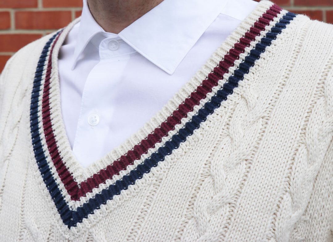 Detailing Of The Cricket Jumper