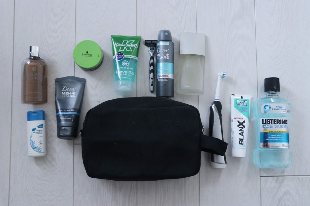 DIY Men's Grooming Kit - The Essential Wash Bag Products