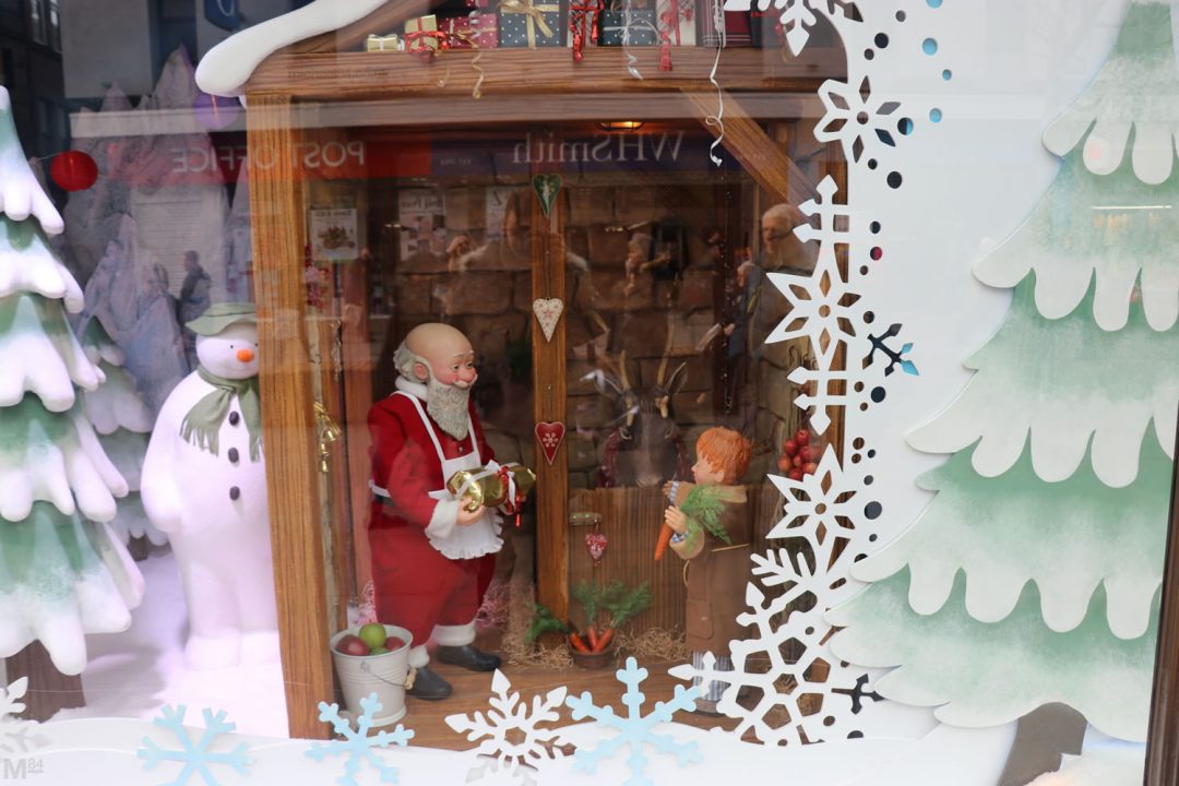 Fenwick Window 2018 - The Snowman - Scene 7 Santa