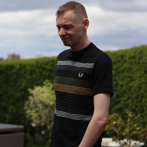 Fred Perry Black stripes T-Shirt Review