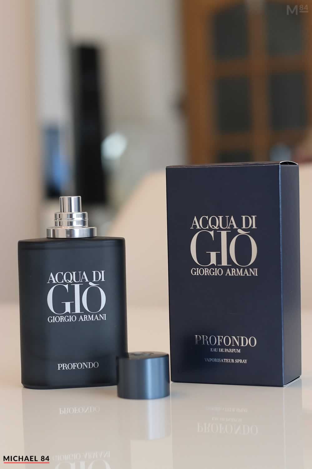 Acqua Di Gio Profondo By Giorgio Armani Review - Here's What It Smells Like  | Michael 84