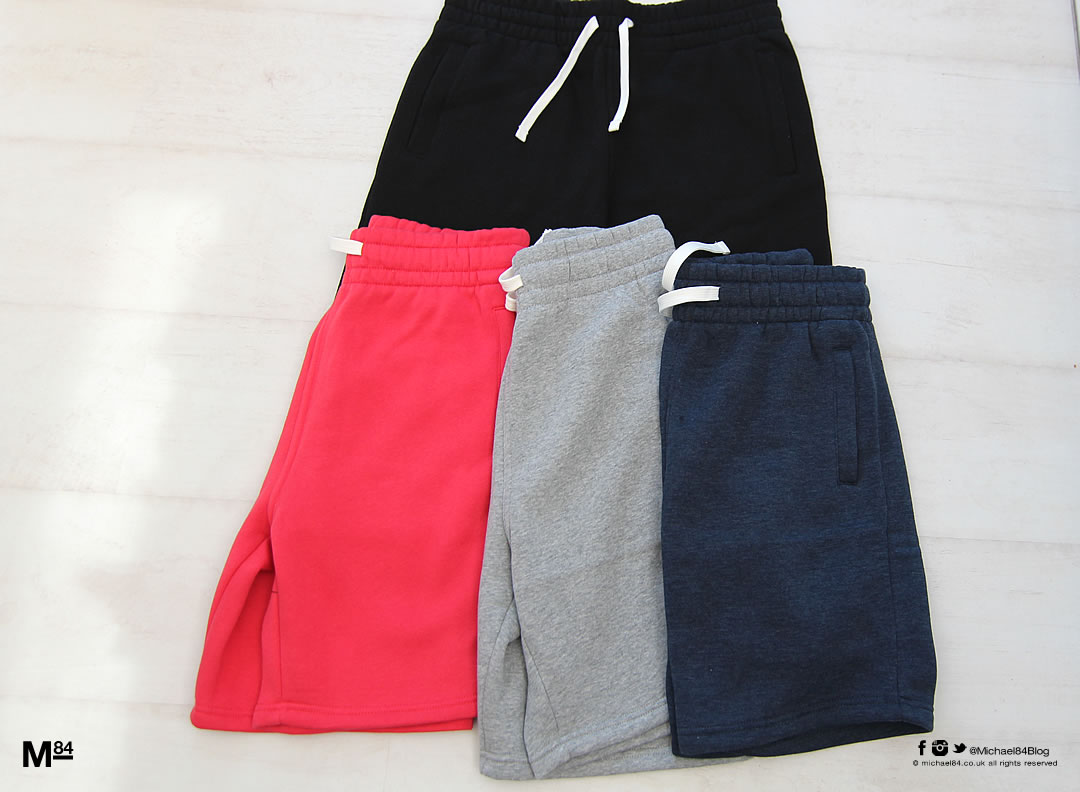 h&m mens jogger shorts