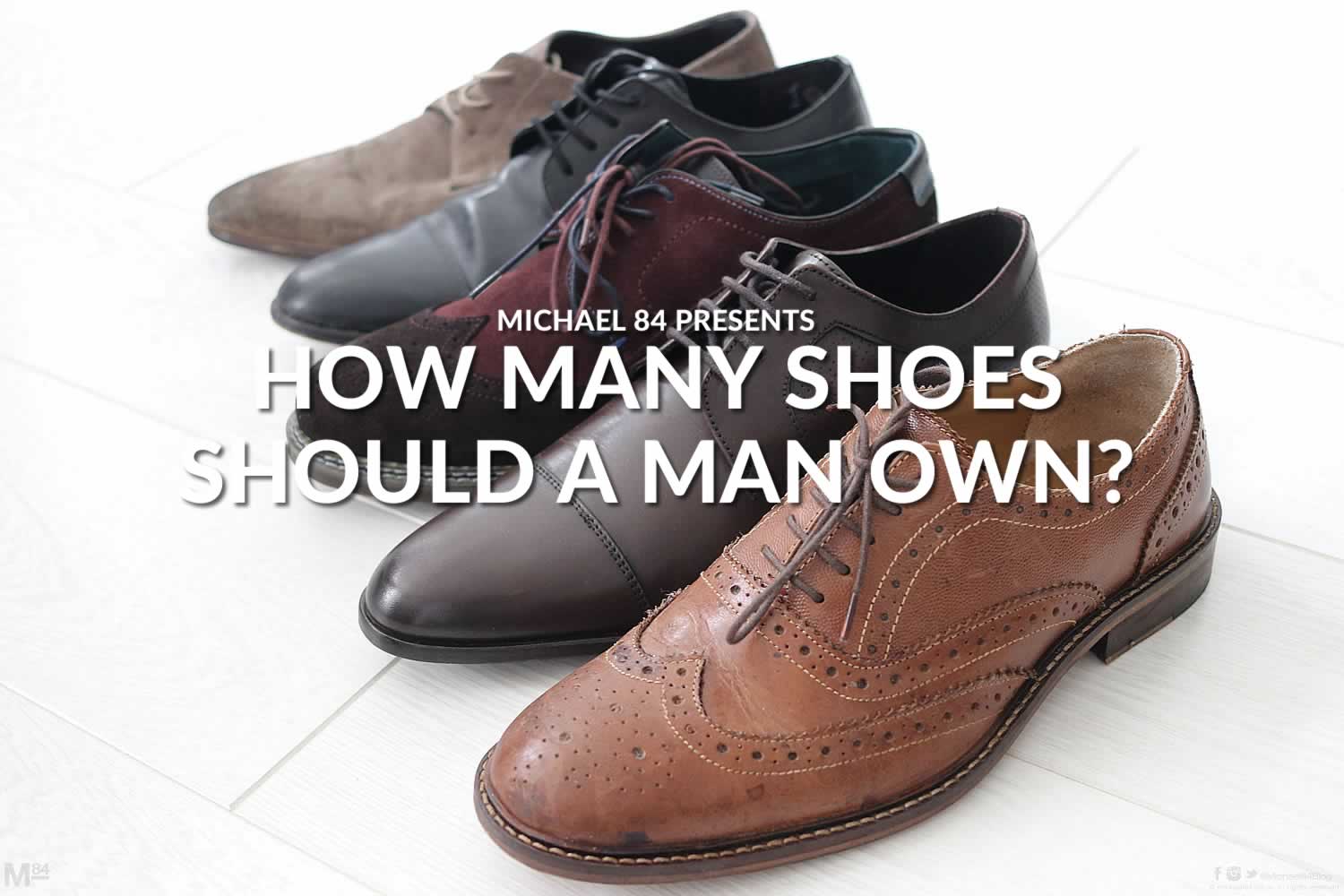How Many Shoes Should A Man Own? Here's How Many Pairs Of Shoes You ...