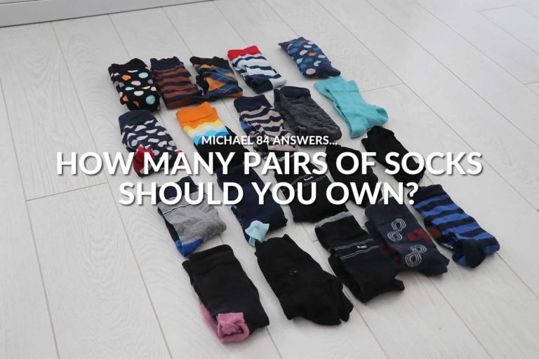 How Many Pairs Of Socks Do I Need? Here's How Many Socks You Should Own