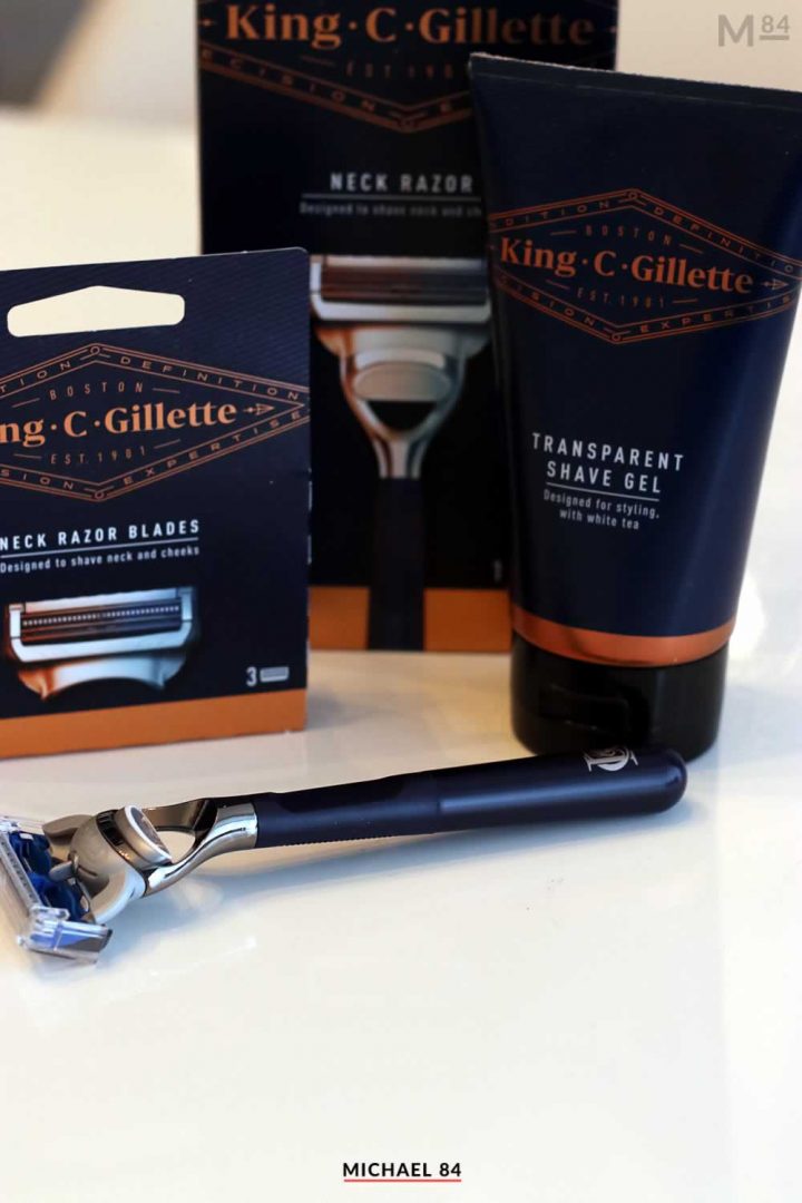 King C Gillette Shaving Review - Razor and shave gel