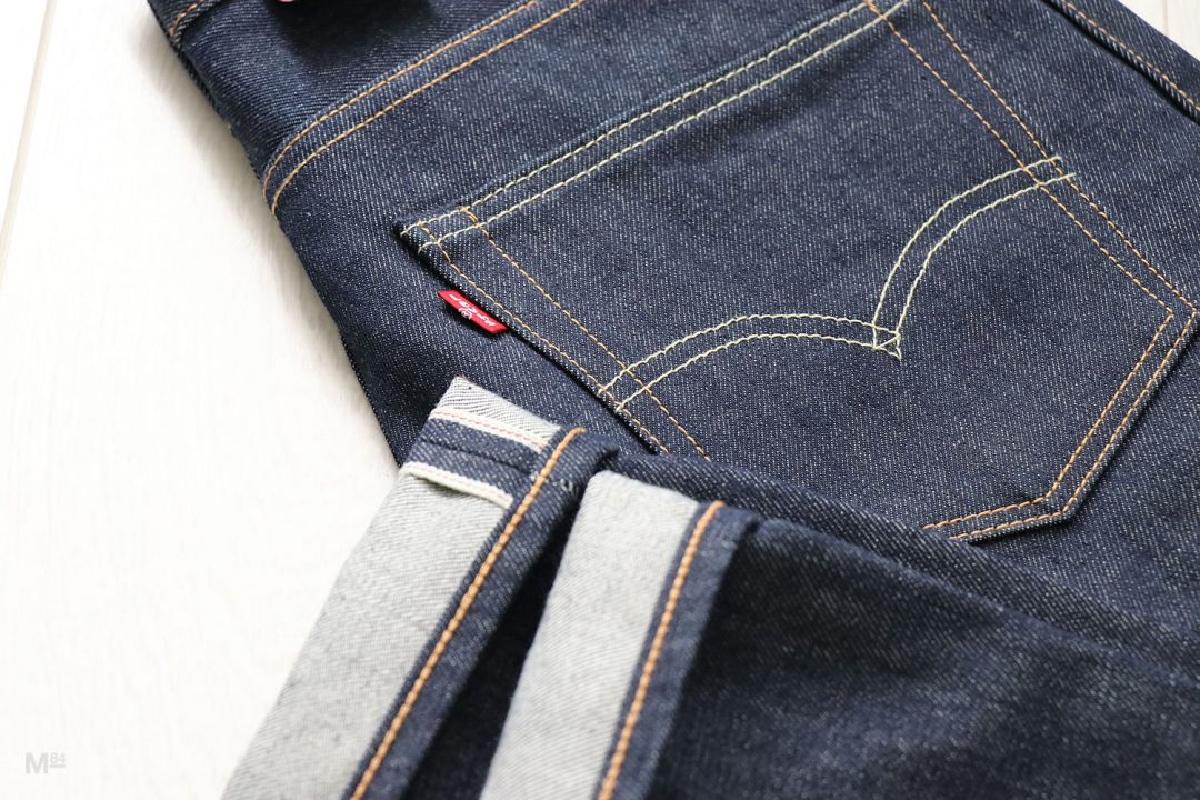 Closeup of Levis Selvedge