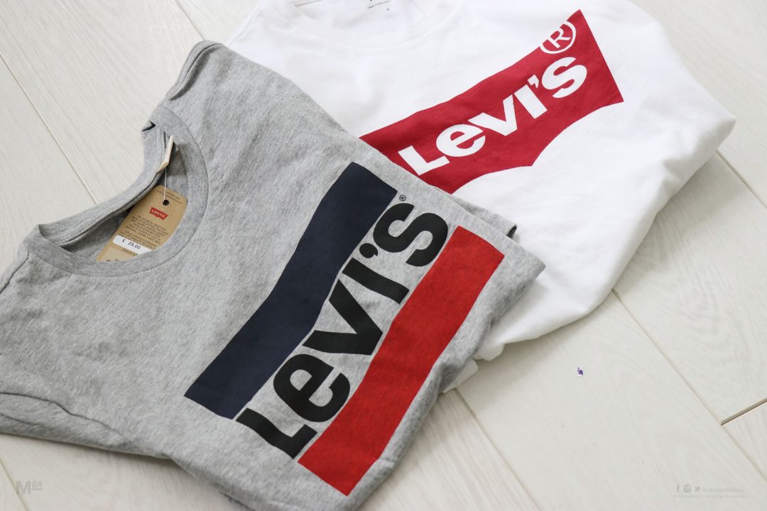 Two Levis T Shirts