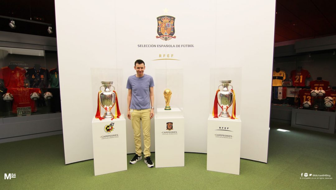 Me With The Euro 2008, Euro 2012 and World Cup trophies