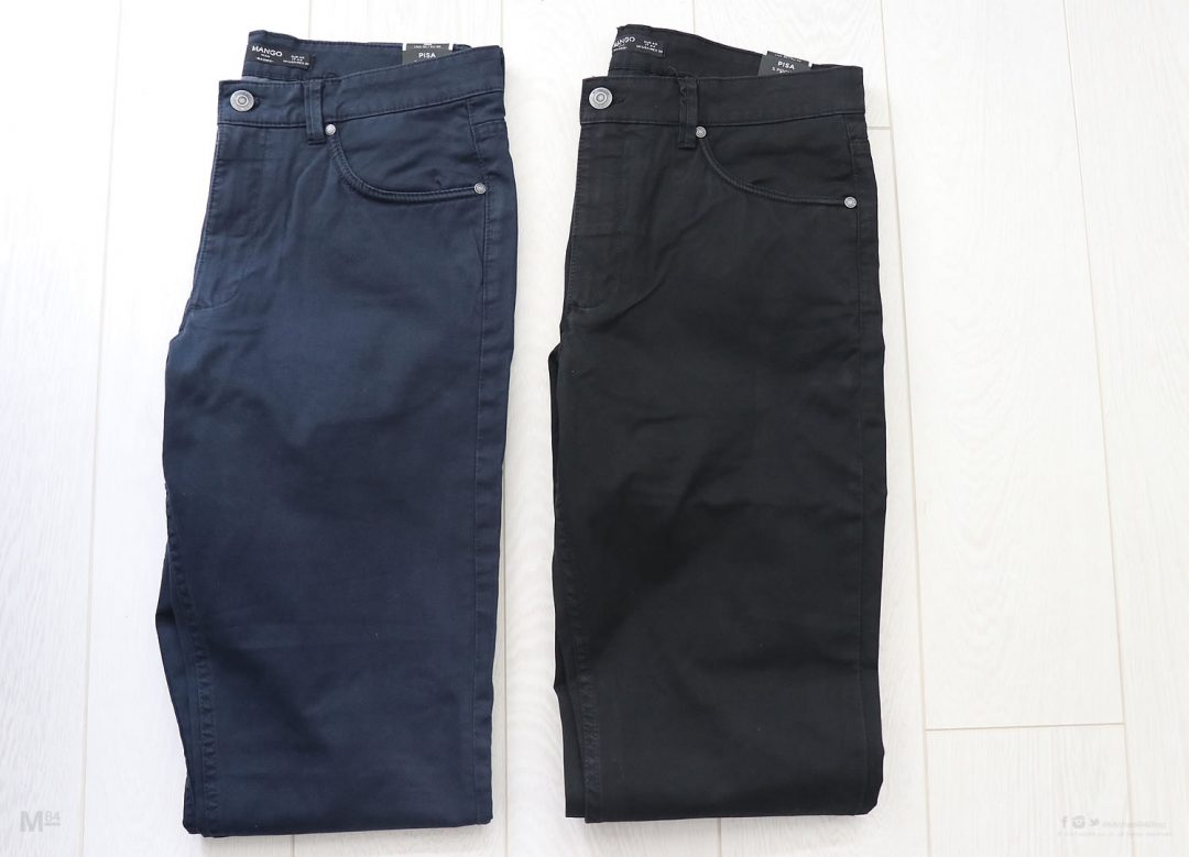 MANGO Man Chinos - New In My Wardrobe - Navy and Blue options