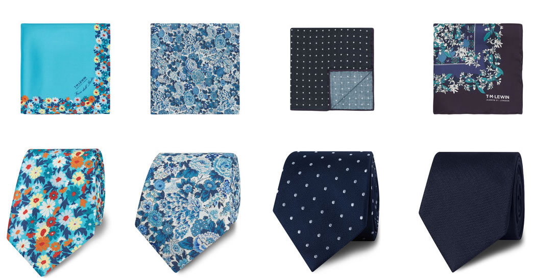 Matching Pocket Square And Tie For Your Outfit