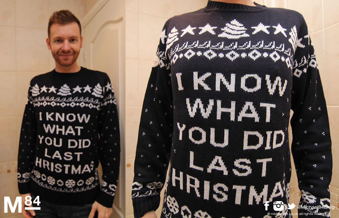 I Know What You Did Last Christmas Jumper