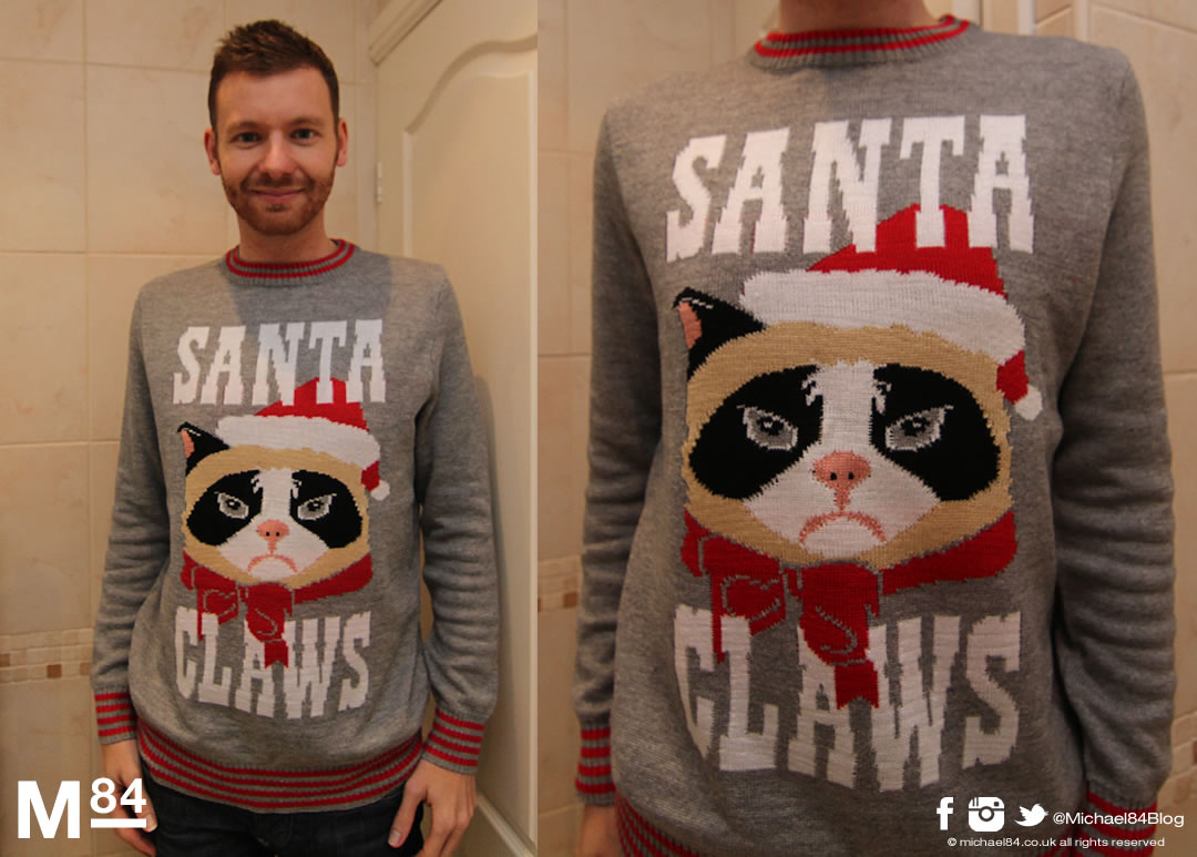 Santa Claws Christmas Jumper