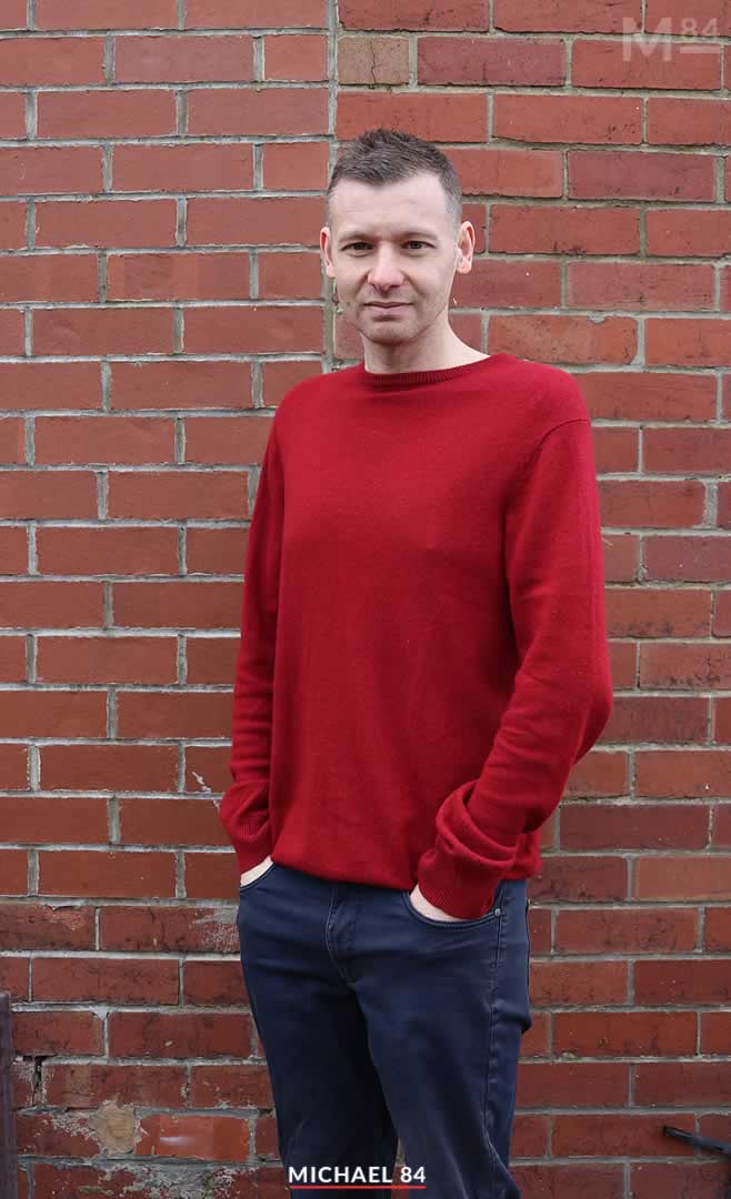 Happy Valentines Day 2022 - Wearing Red Cashmere Jumper