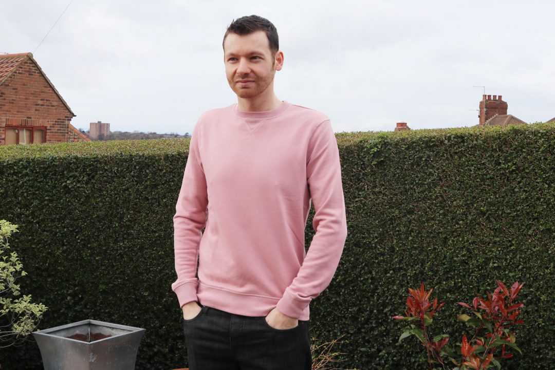 Pink Sweatshirt For Men