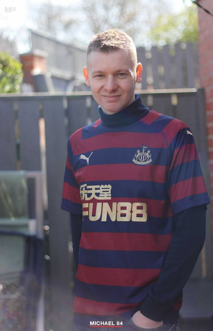 Roll Neck With a Football Shirt Outfit