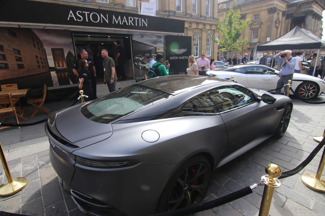 Aston Martin Newcastle on Grey Street At NE1 Car Show