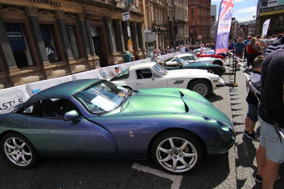 TVRs at the car show