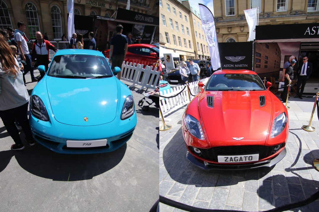 Aston Martin And Porsche