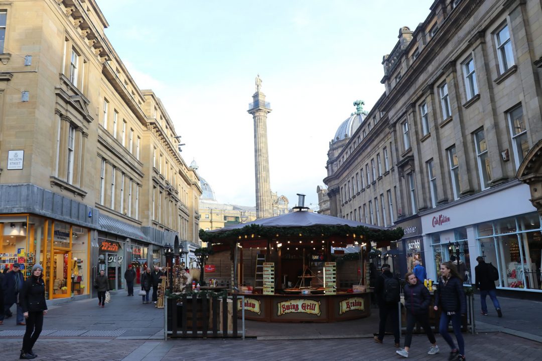 Grey's Monument In Newcastle December 2018