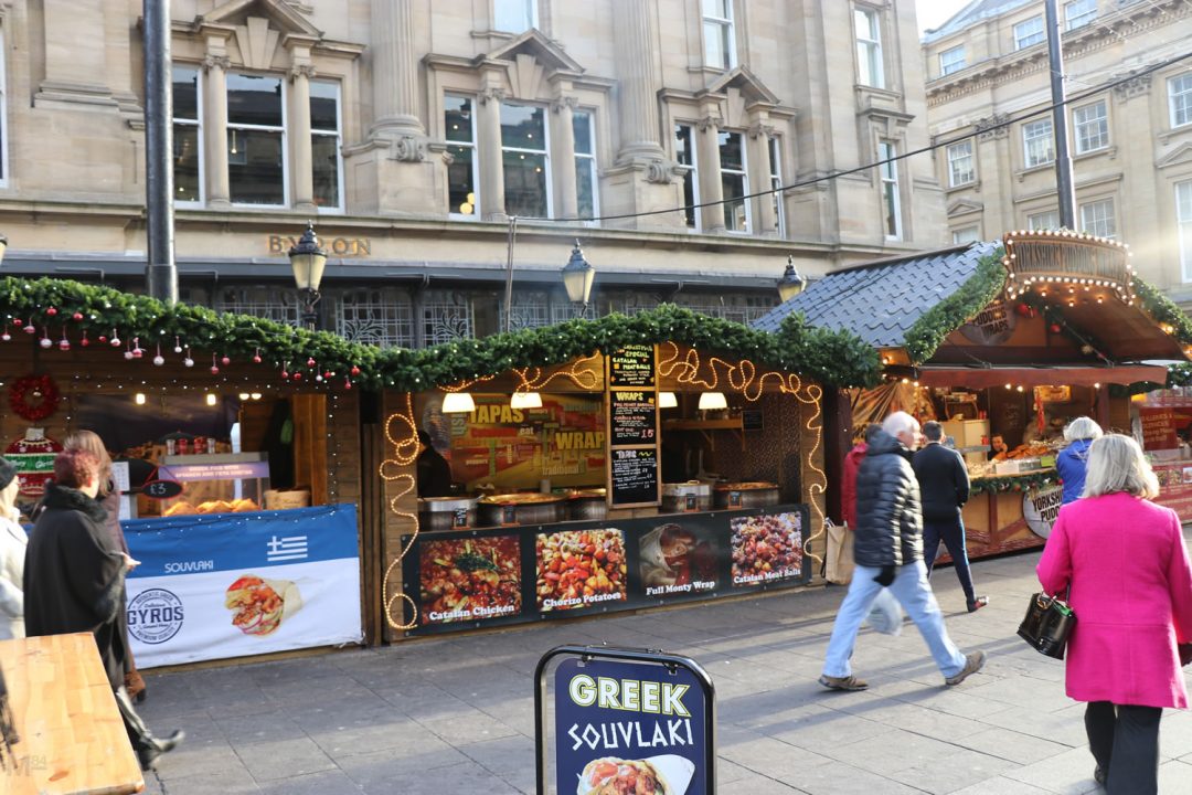 Food Stalls In Grey Street